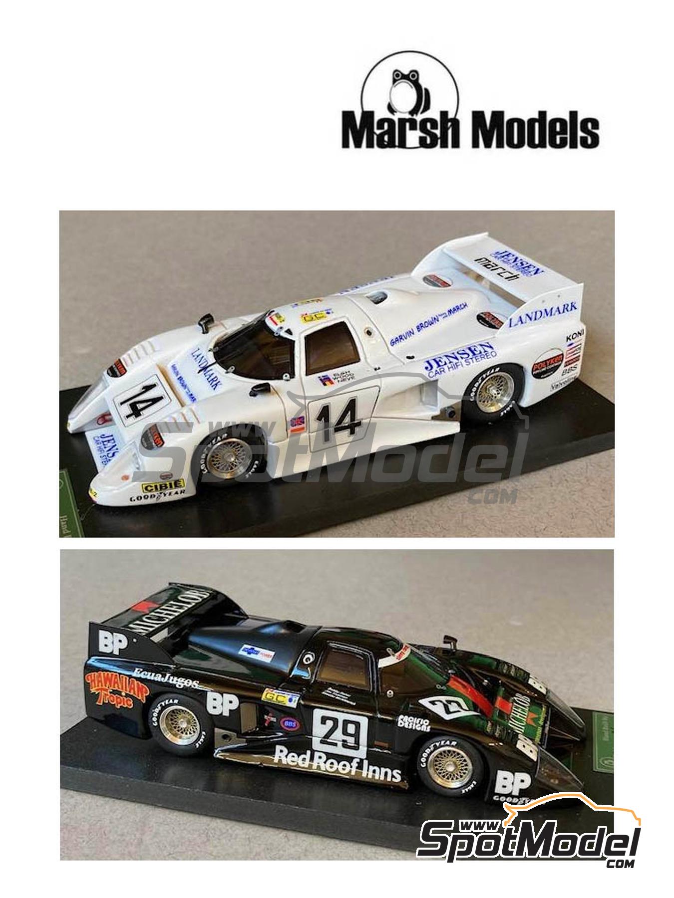 Marsh Models MM328: Car scale model kit 1/43 scale - March 82G